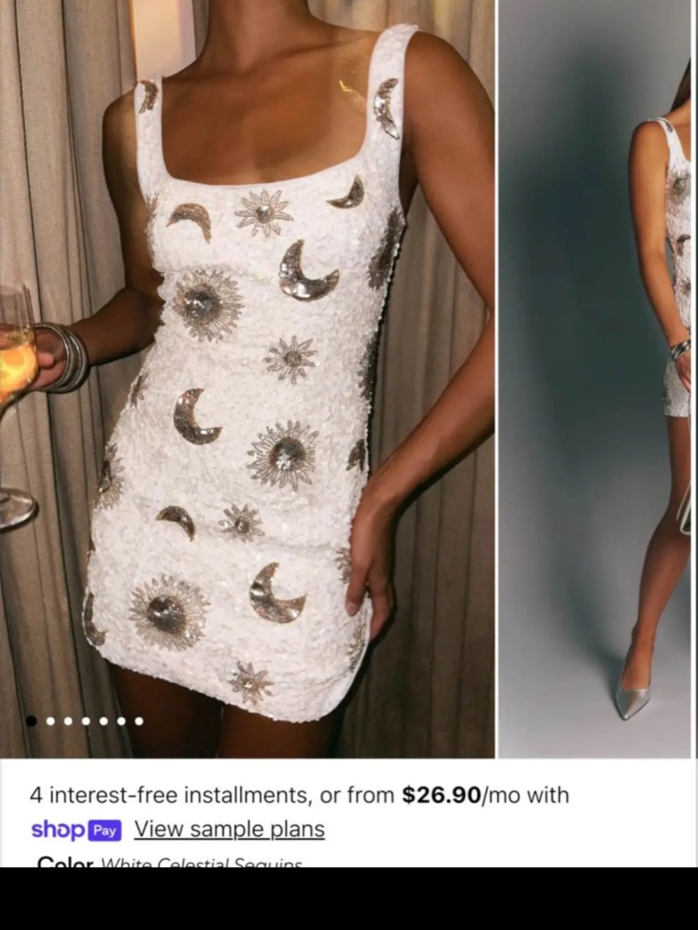Show Me Your Mimi Sequin Mini Dress - Picture 2 of 6